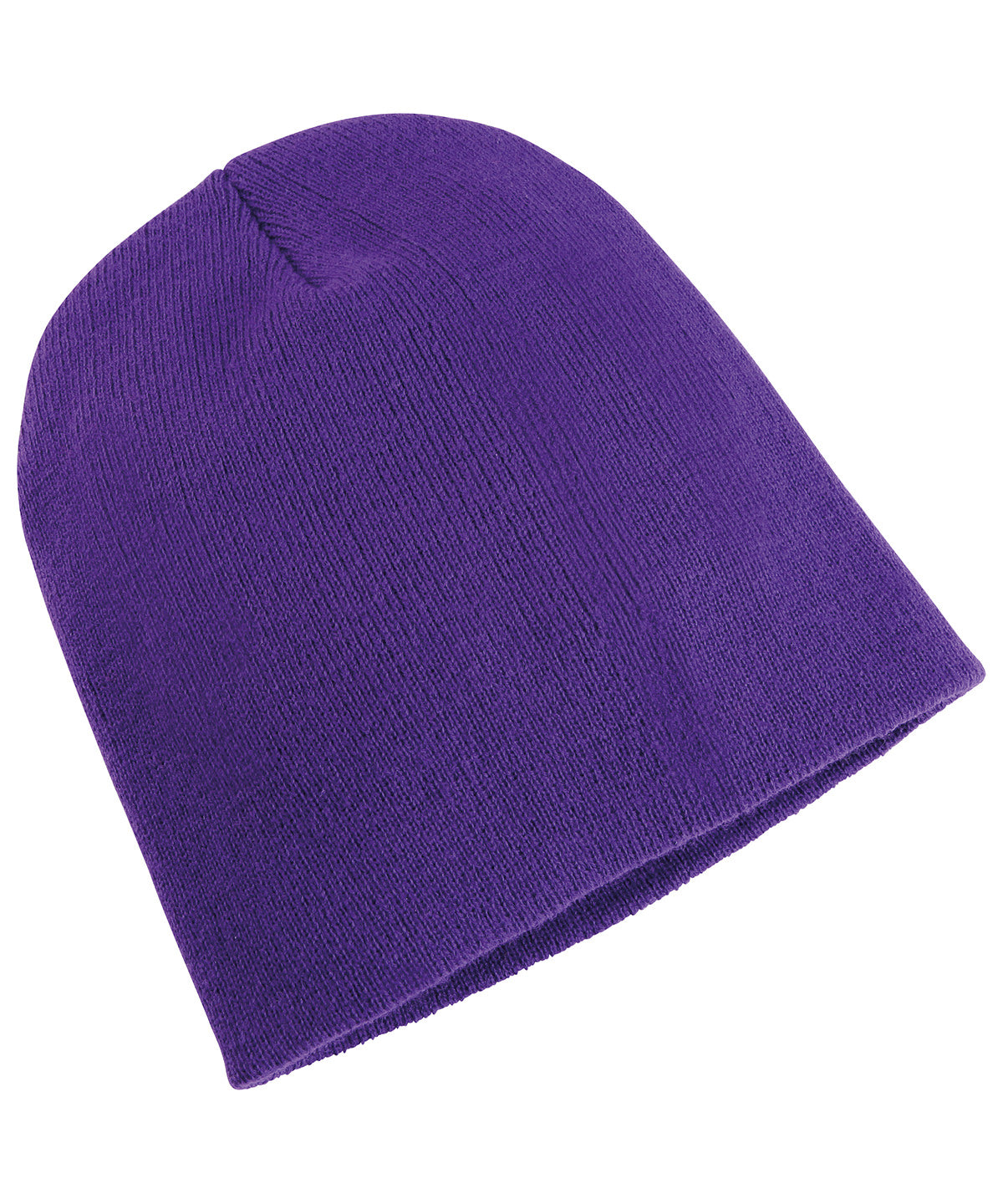 Flexfit by Yupoong YP012 Heavyweight long beanie (1501KC) in Purple