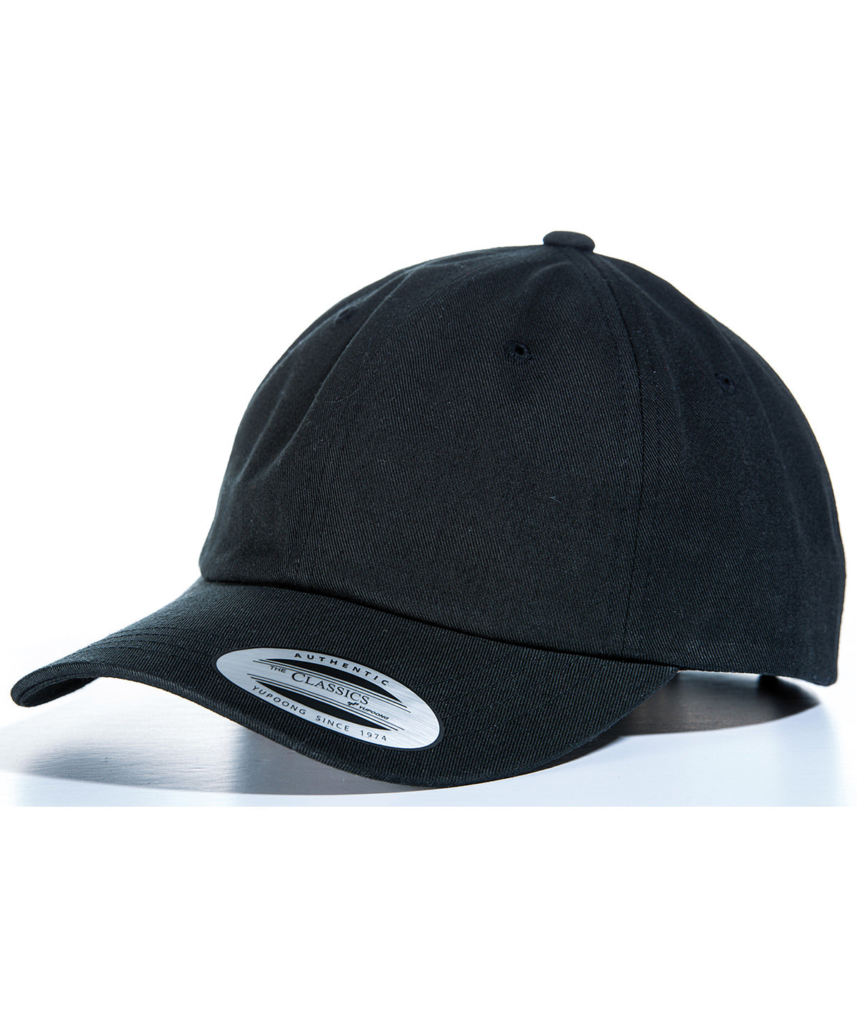 Flexfit by Yupoong YP022 Dad hat baseball strap back (6245CM) in Black