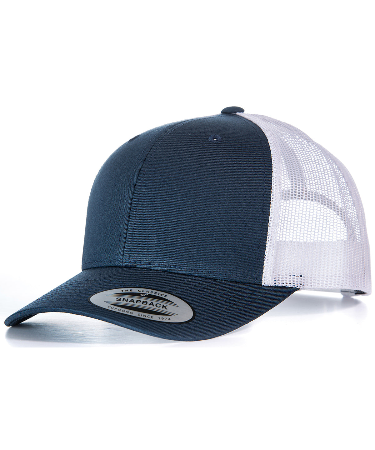 Flexfit by Yupoong YP023 Retro trucker cap (6606) in Navy/White