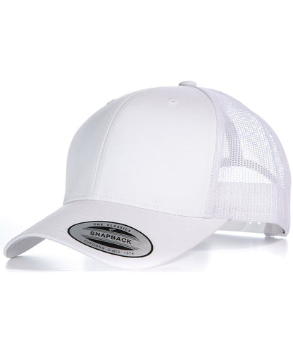 Flexfit by Yupoong YP023 Retro trucker cap (6606) in White/White