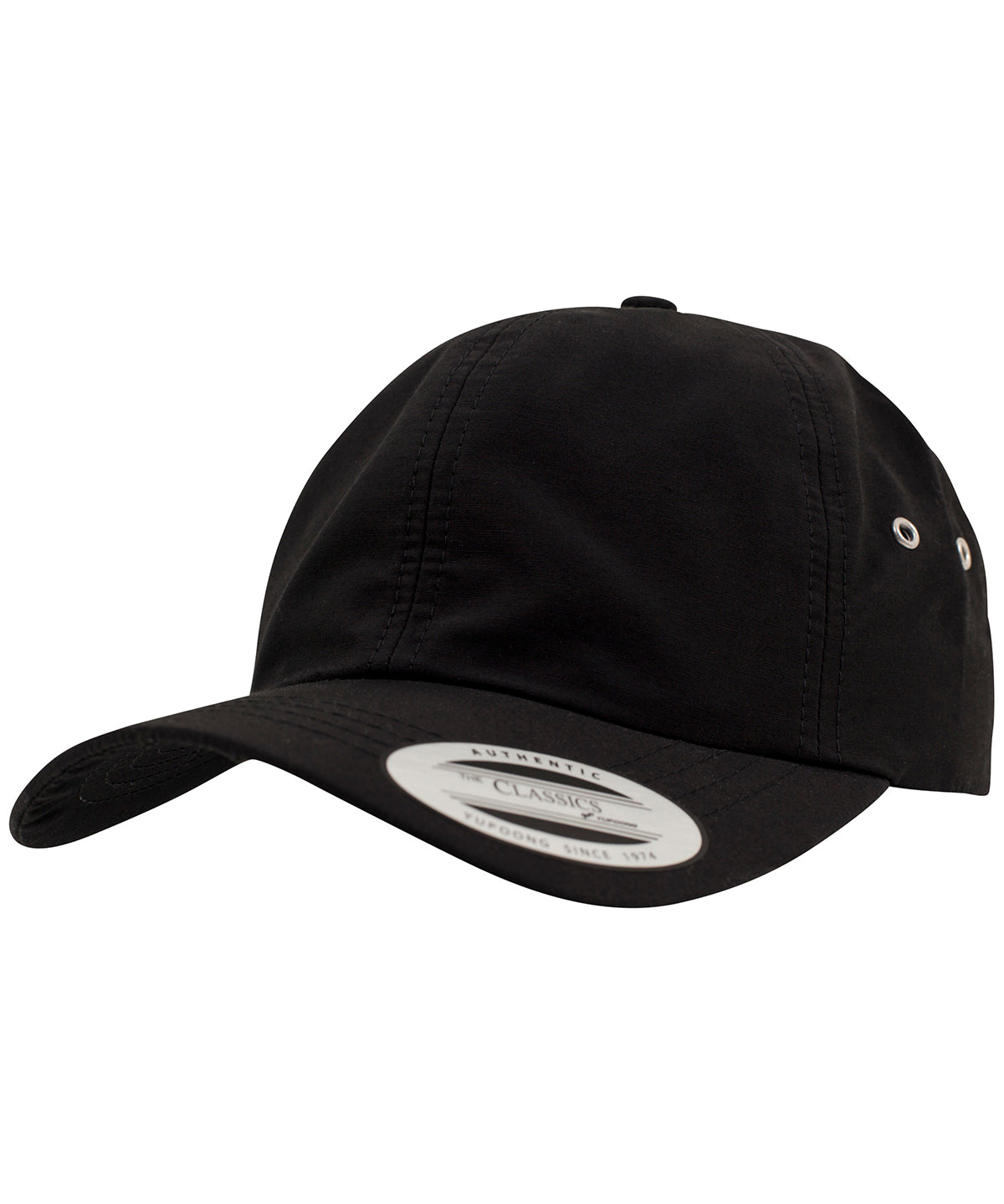 Flexfit by Yupoong YP036 Low-profile water-repellent cap (6245WR) in Black