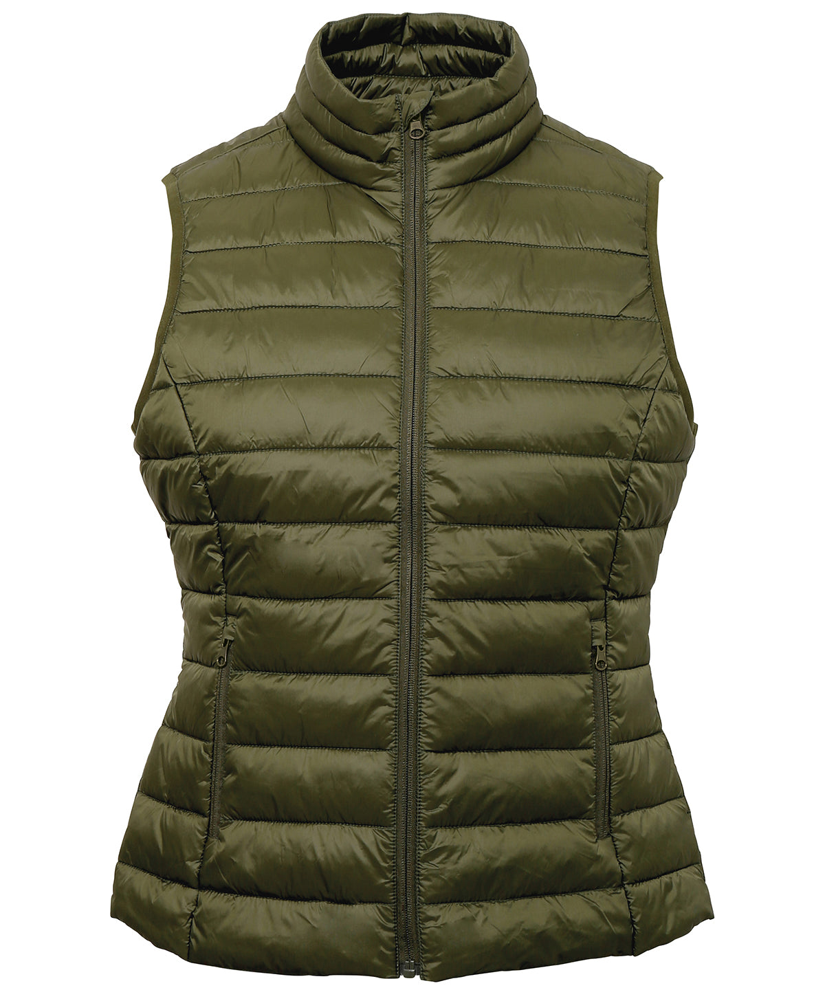 2786 TS31F Women's terrain padded gilet in Olive