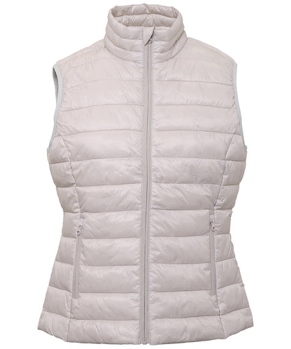 2786 TS31F Women's terrain padded gilet in Oyster White