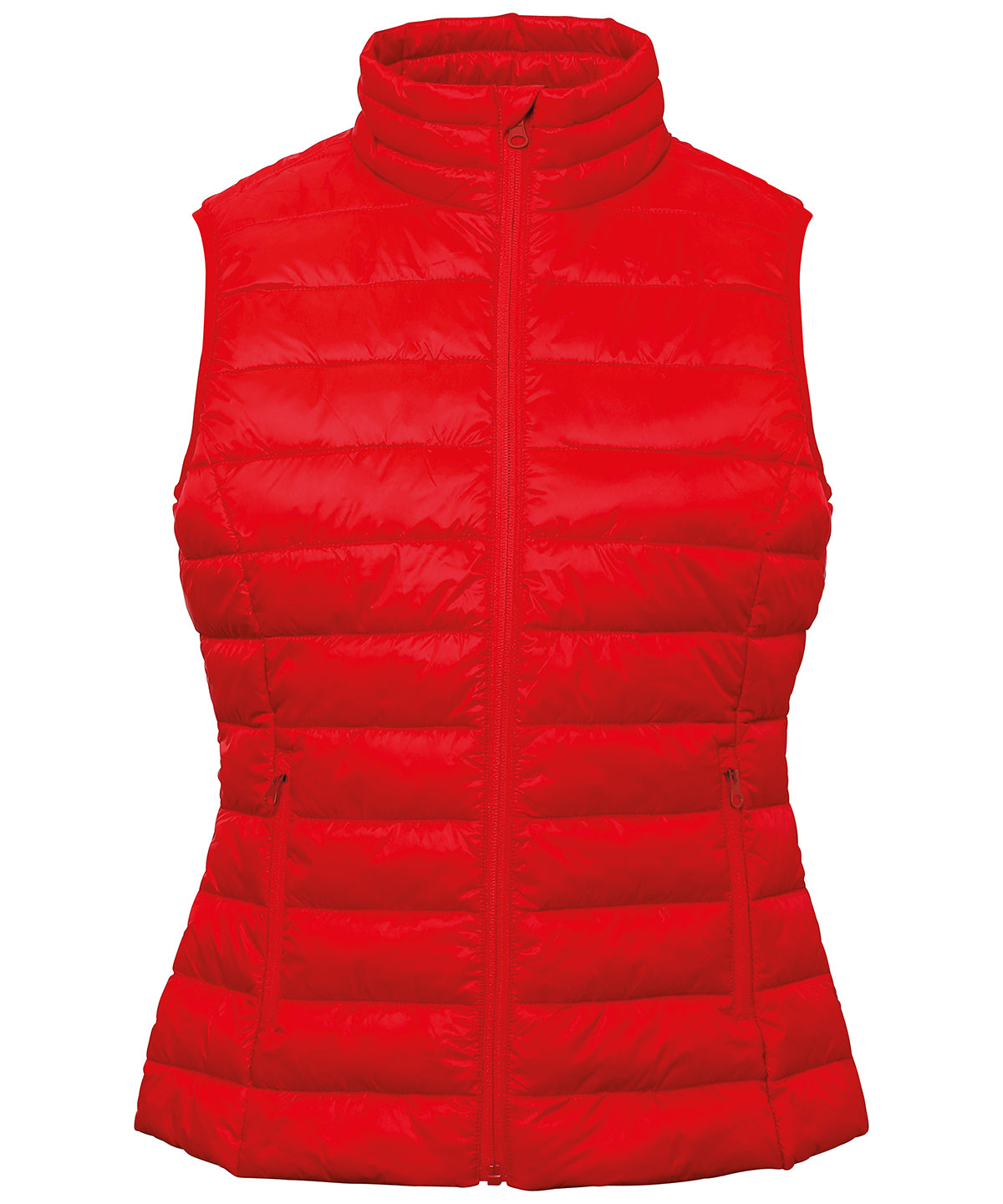 2786 TS31F Women's terrain padded gilet in Red