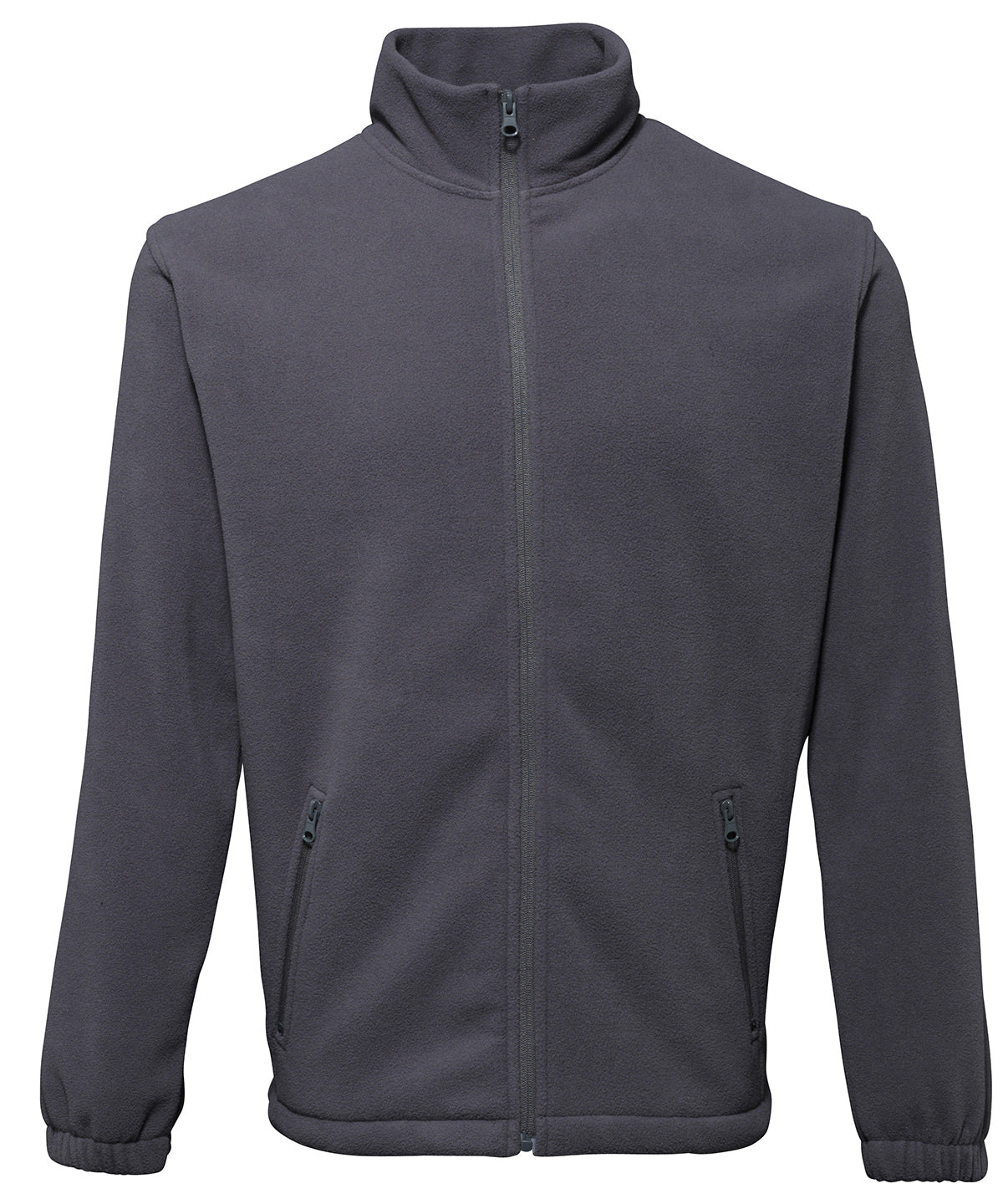 2786 TS014 Full-zip fleece in Charcoal