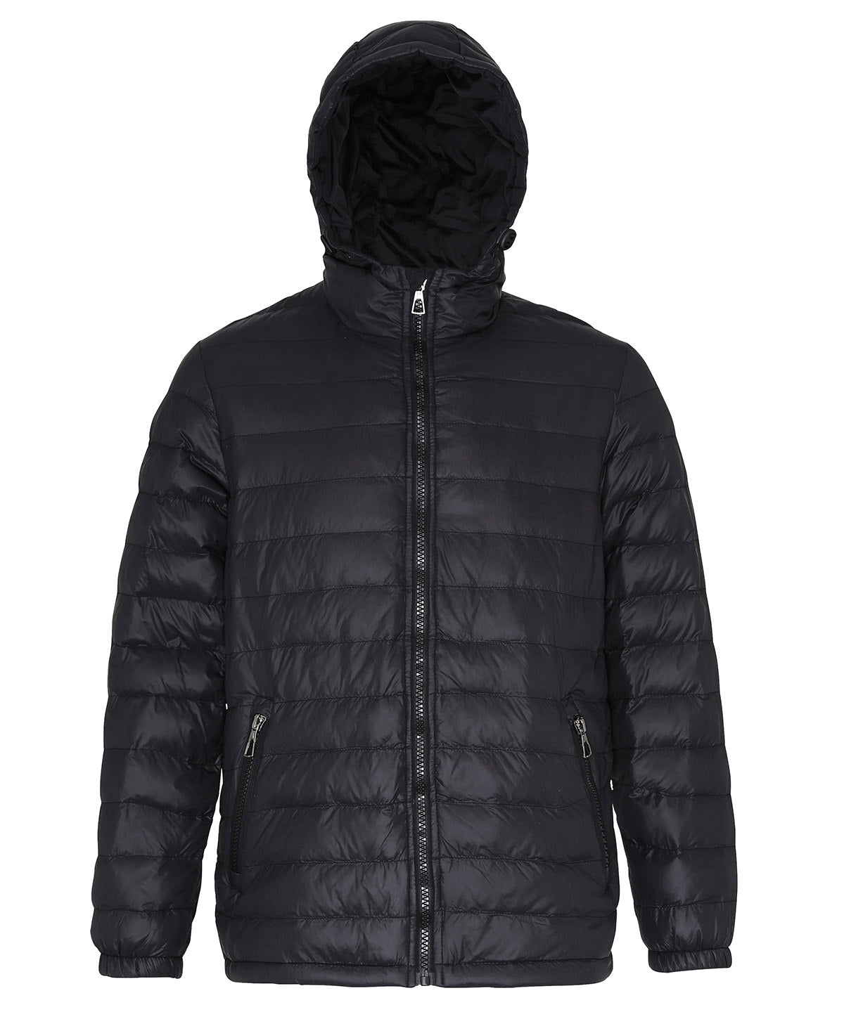 2786 TS016 Padded jacket in Black/Black