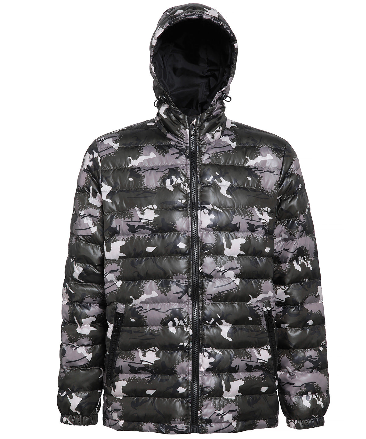 2786 TS016 Padded jacket in Camo Green