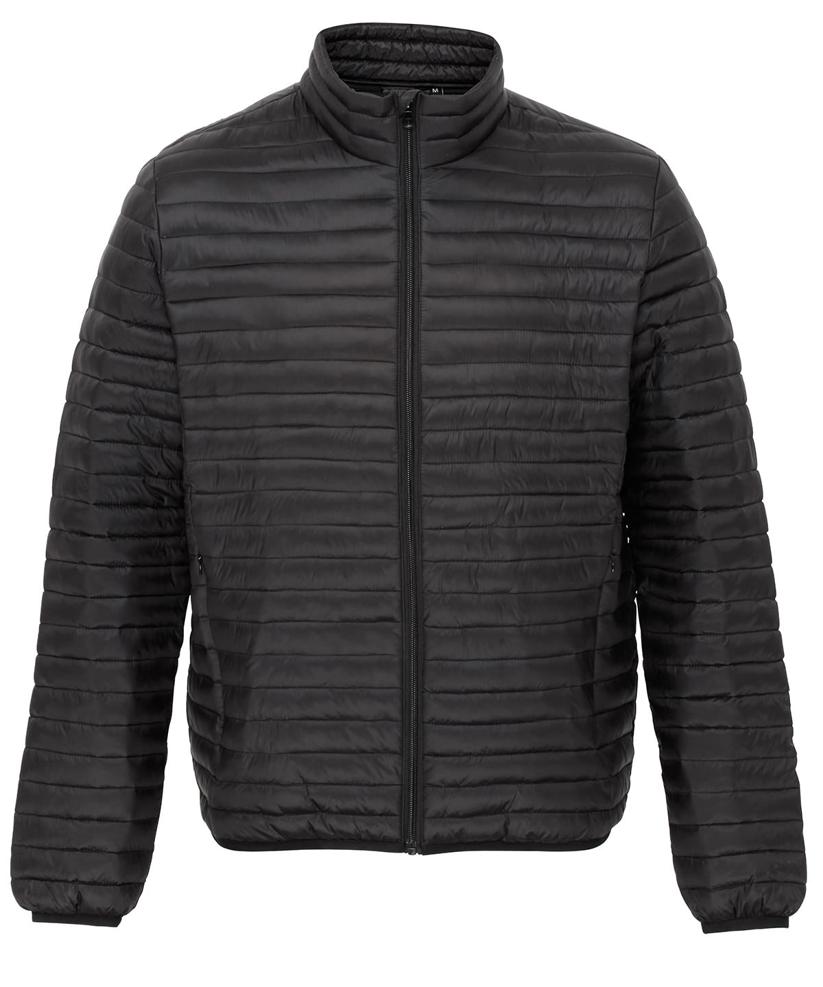2786 TS018 Tribe fineline padded jacket in Black