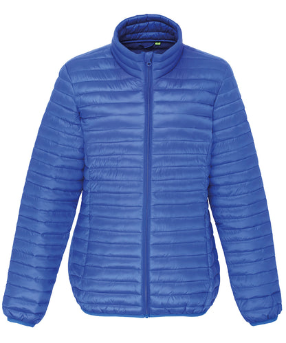 2786 TS18F Women's tribe fineline padded jacket in Royal