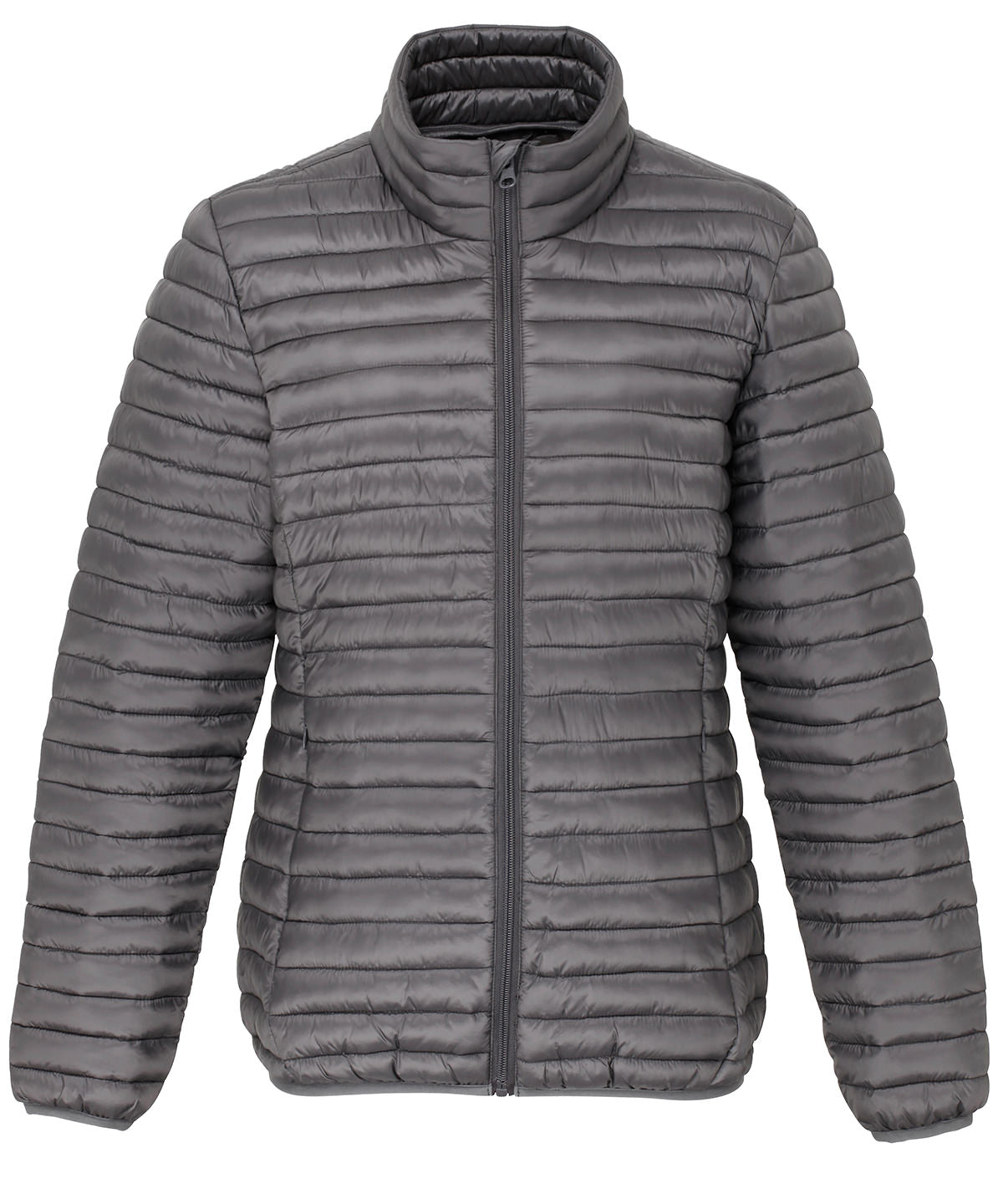 2786 TS18F Women's tribe fineline padded jacket in Steel