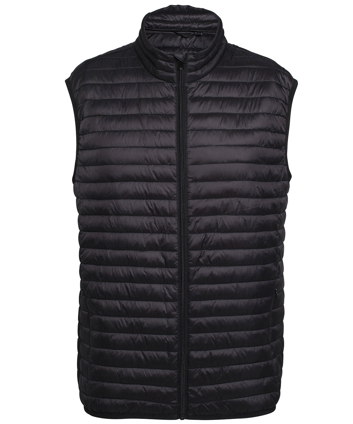 2786 TS019 Tribe fineline padded gilet in Black