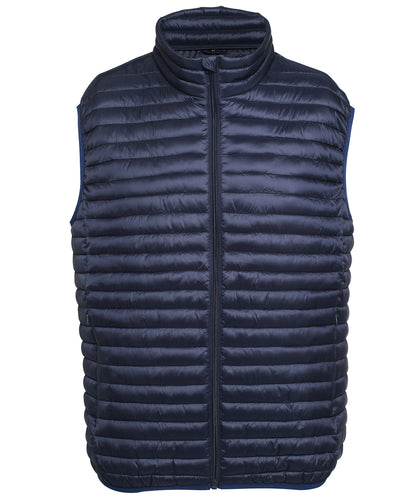 2786 TS019 Tribe fineline padded gilet in Navy