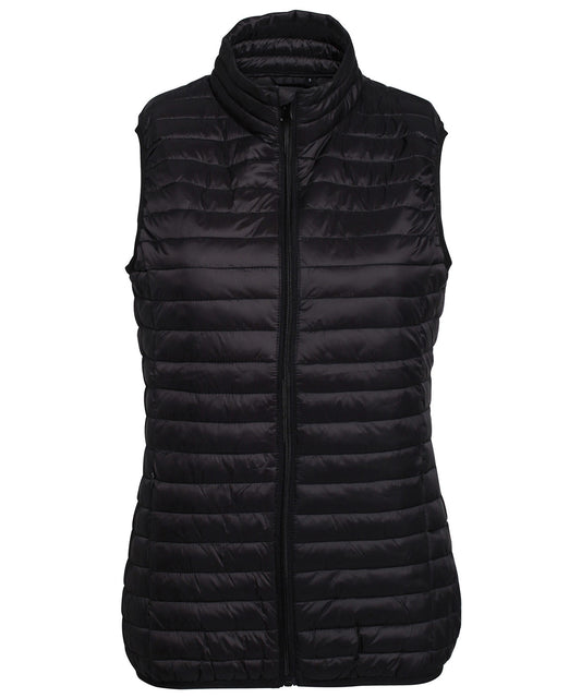2786 TS19F Women's tribe fineline padded gilet in Black