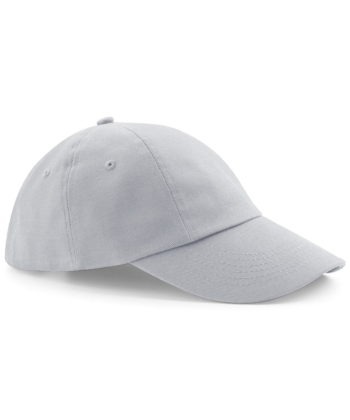 Beechfield BC058 Low-profile heavy cotton drill cap in Grey (Light)