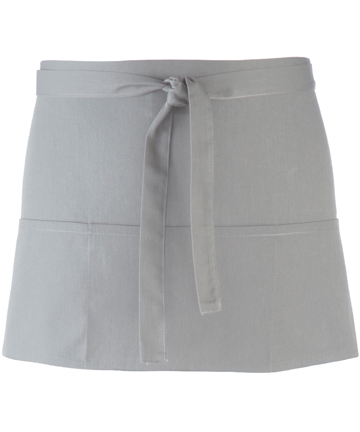 Premier PR155 Colours 3-pocket apron in Silver