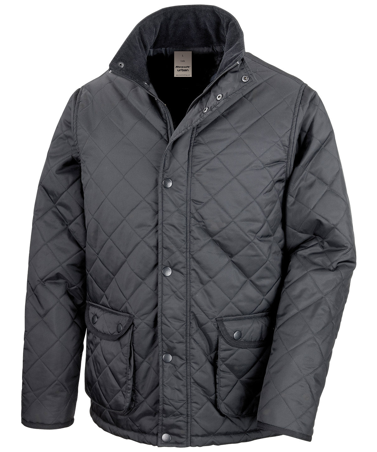 Result Urban Outdoor R195X Urban Cheltenham jacket in Black
