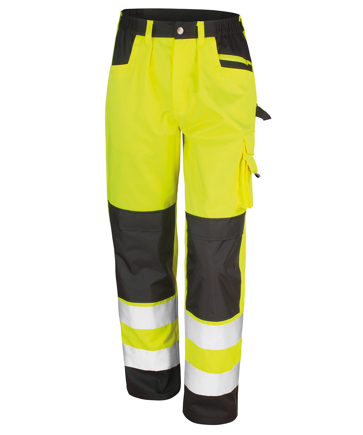 Result Safeguard R327X Safety cargo trousers in Yellow