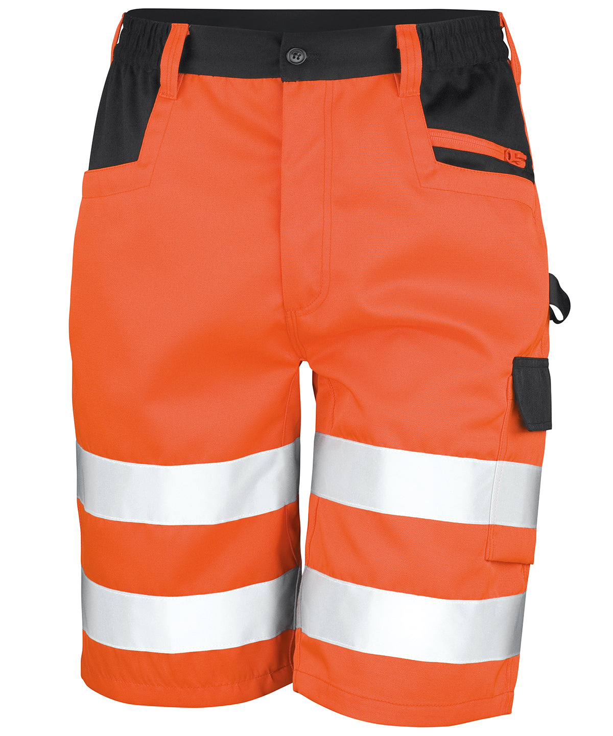 Result Safeguard R328X Safety cargo shorts in Orange