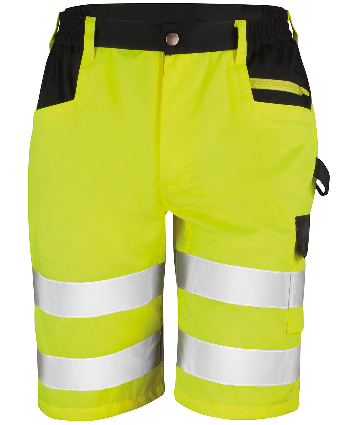 Result Safeguard R328X Safety cargo shorts in Yellow