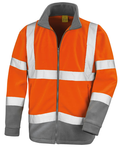 Result Safeguard R329X Safety microfleece in Orange
