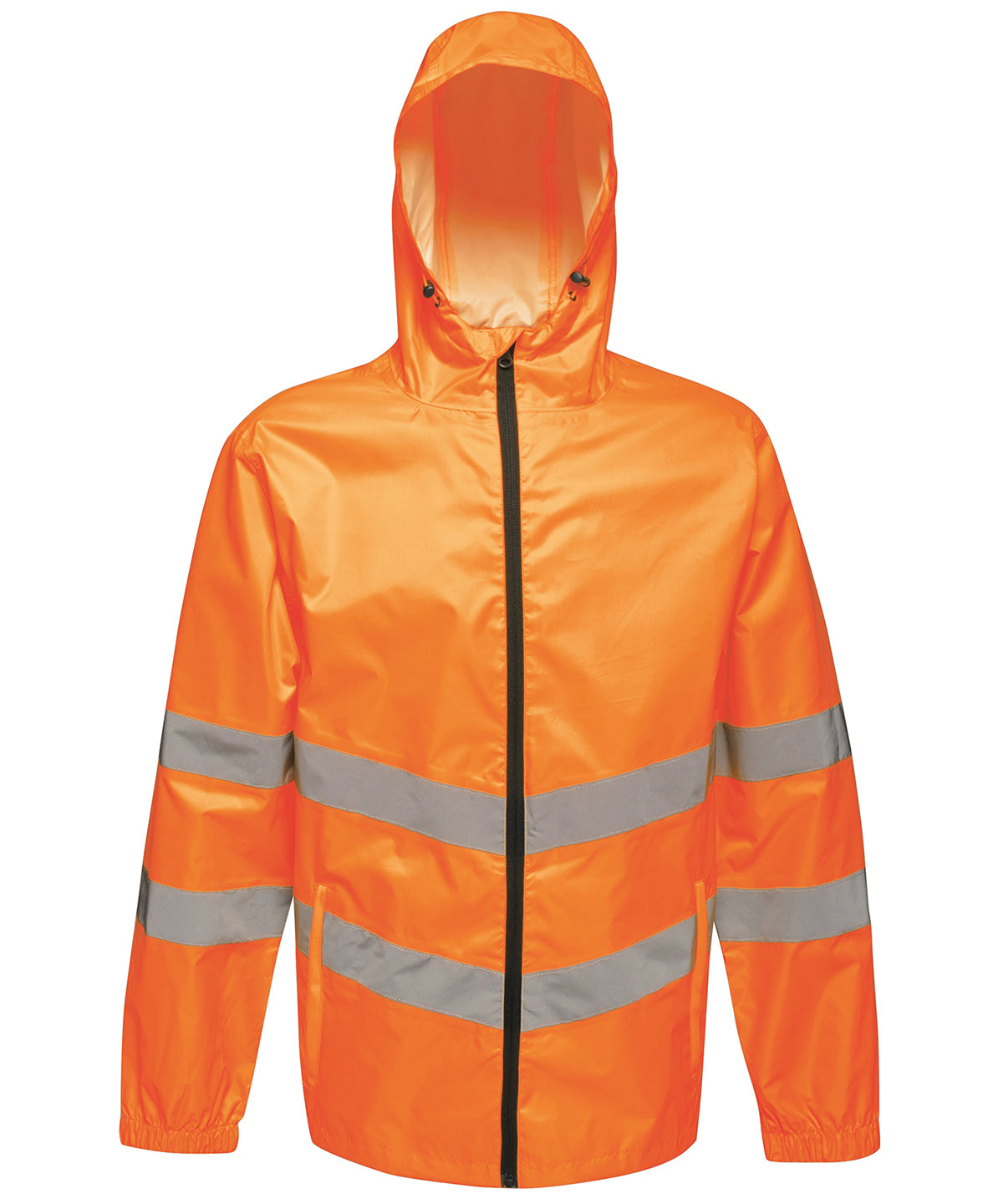 Regatta High Visibility RG385 High-vis pro pack-away jacket in Orange