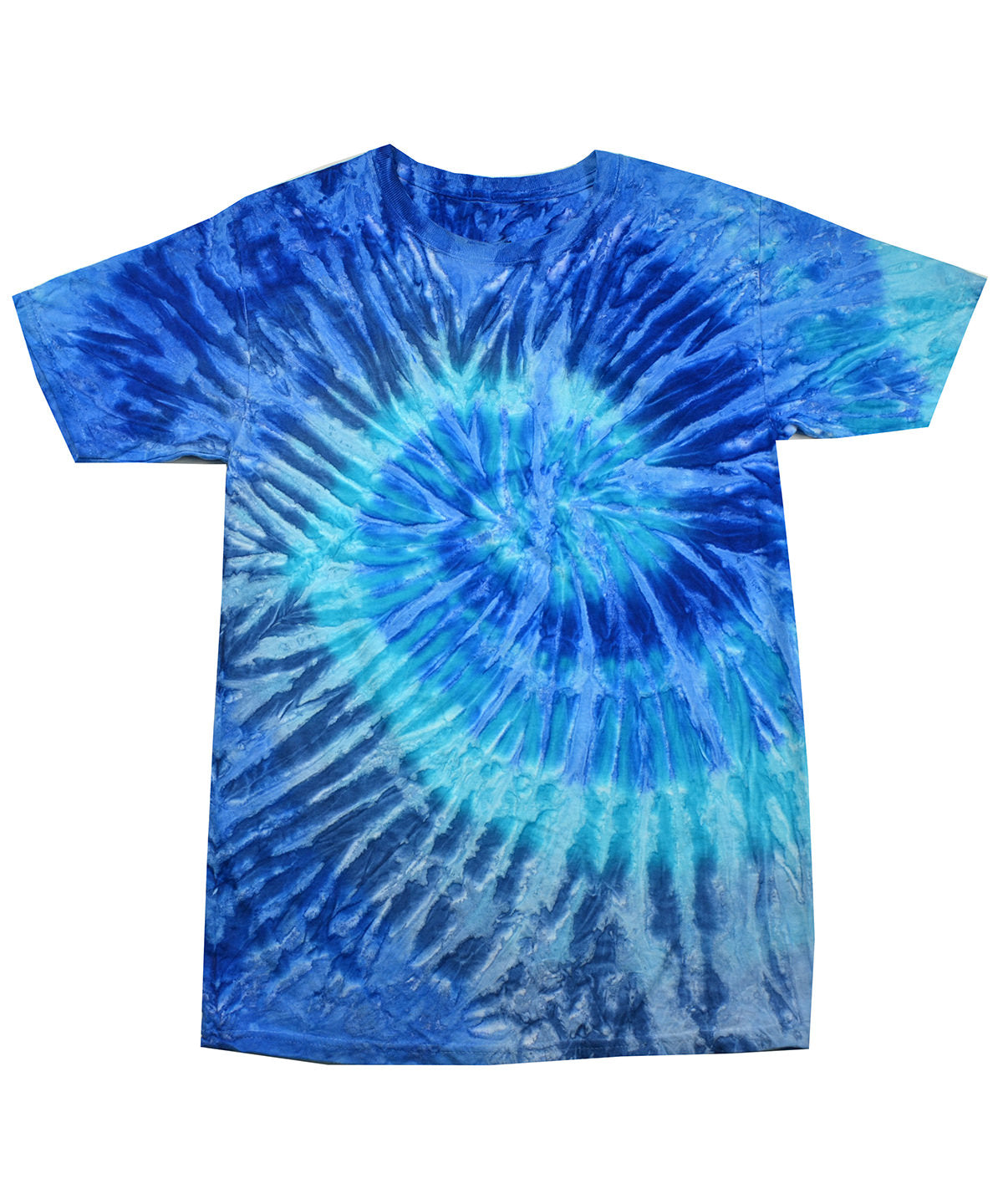 Colortone TD02M Tie-dye shirt in Blue Jerry
