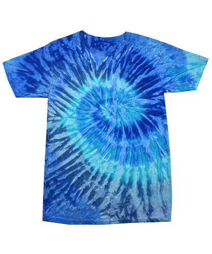 Colortone TD02M Tie-dye shirt in Blue Jerry