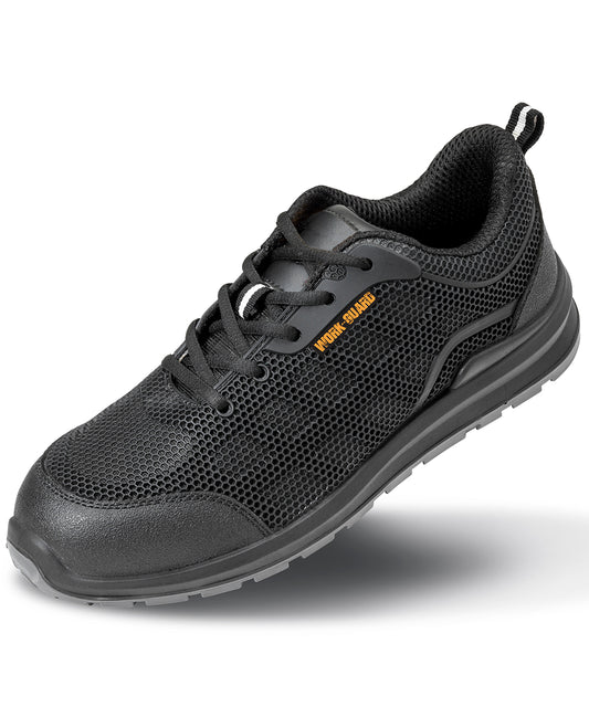 Result Workguard R456X All-black safety trainer in Black