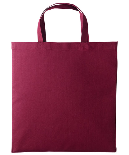 Nutshell® RL110 Cotton shopper short handle in Burgundy