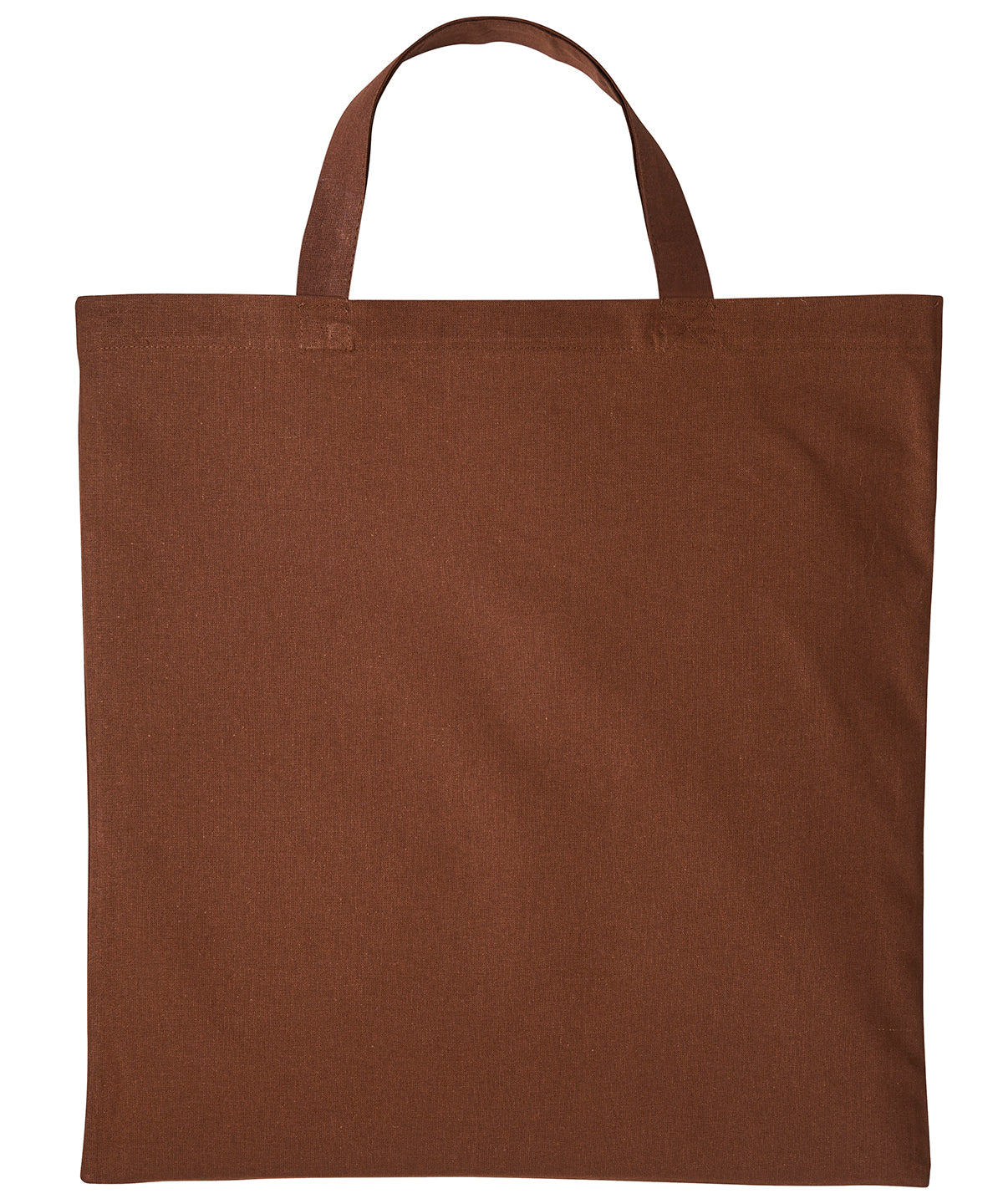 Nutshell® RL110 Cotton shopper short handle in Dark Brown