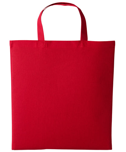 Nutshell® RL110 Cotton shopper short handle in Fire Red