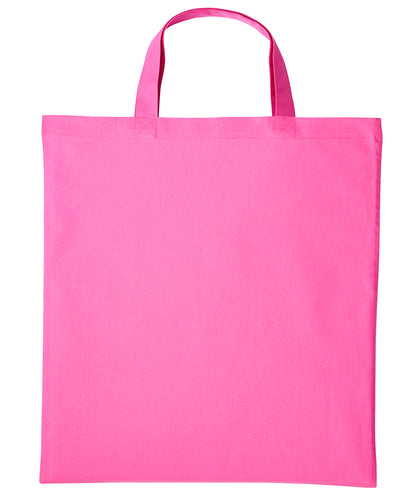 Nutshell® RL110 Cotton shopper short handle in Mid Pink