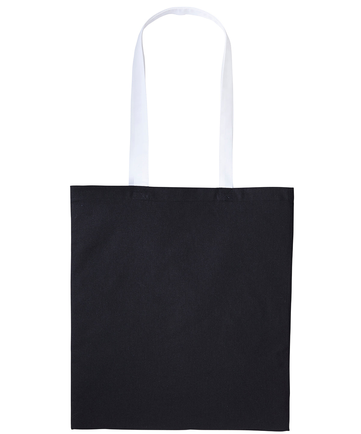 Nutshell® RL150 Varsity cotton shopper long handle in Black/White