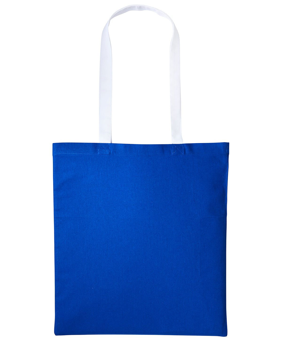 Nutshell® RL150 Varsity cotton shopper long handle in Royal/White
