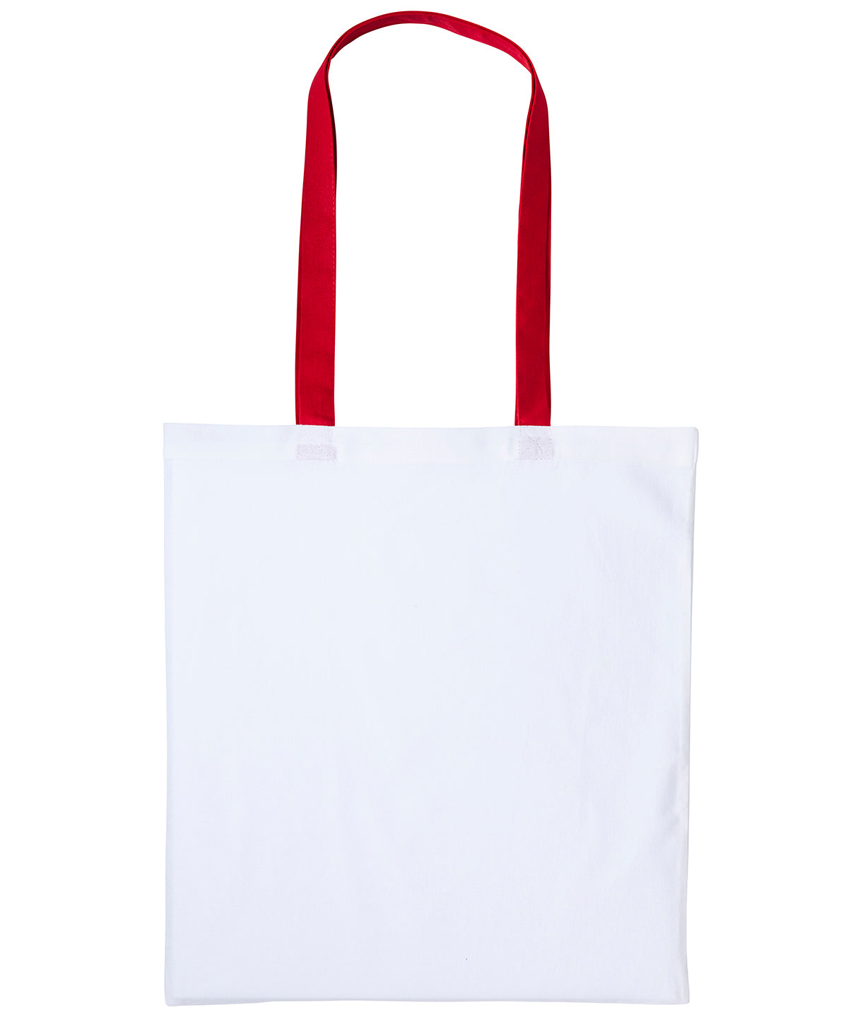 Nutshell® RL150 Varsity cotton shopper long handle in White/Red