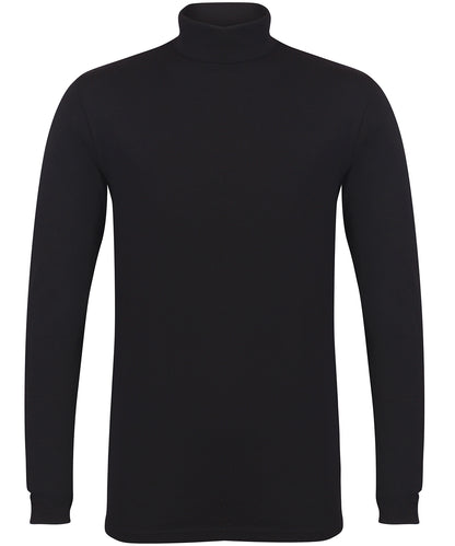 SF SF125 Feel good roll neck top in Black