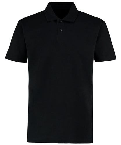 Kustom Kit KK422 Workforce polo (regular fit) in Black