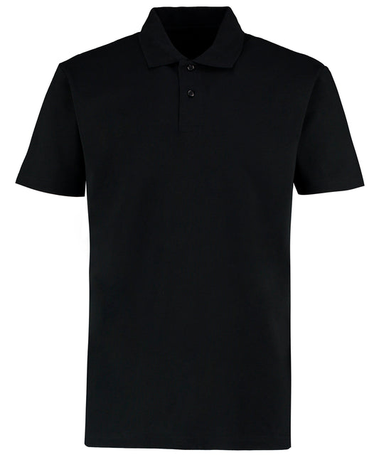 Kustom Kit KK422 Workforce polo (regular fit) in Black