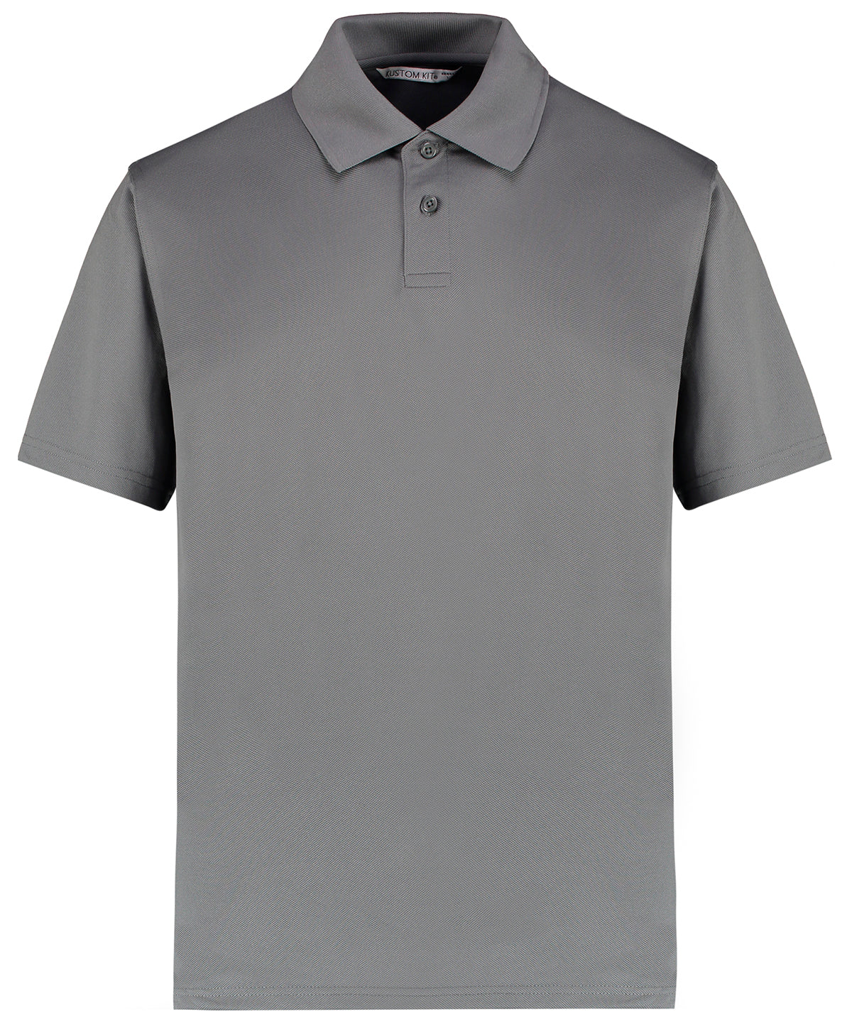 Kustom Kit KK444 Regular fit Superwash® 60° piqué polo with Cooltex® plus in Charcoal*