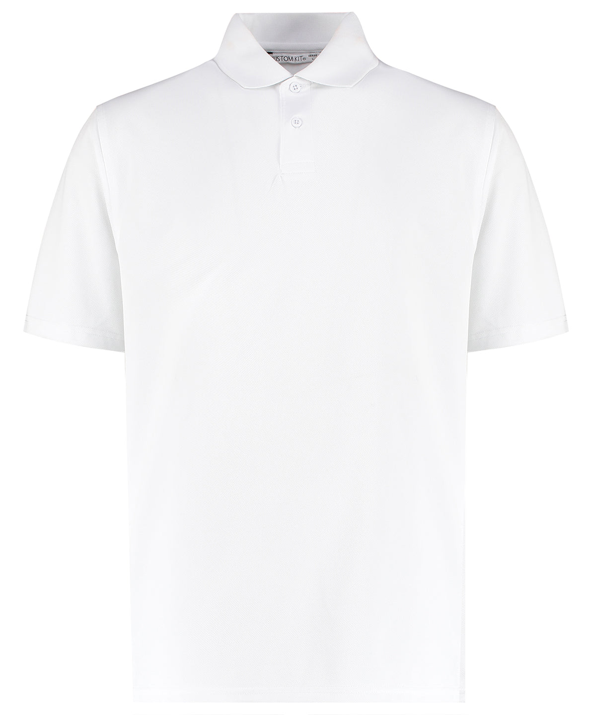 Kustom Kit KK444 Regular fit Superwash® 60° piqué polo with Cooltex® plus in White*