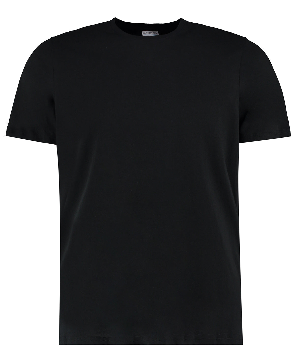 Kustom Kit KK507 Cotton tee (fashion fit) in Black