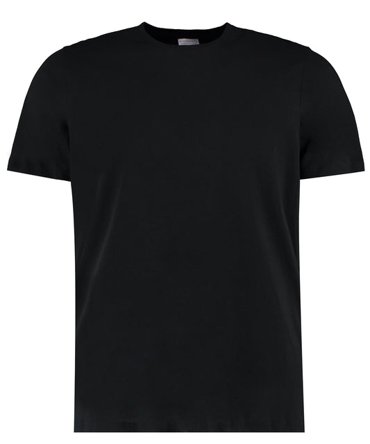 Kustom Kit KK507 Cotton tee (fashion fit) in Black