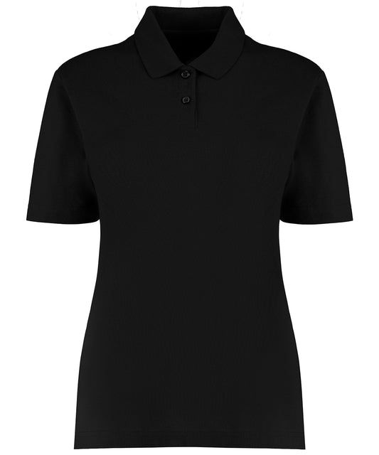 Kustom Kit KK722 Women's workforce polo (regular fit) in Black