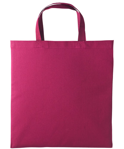 Nutshell® RL110 Cotton shopper short handle in Cranberry