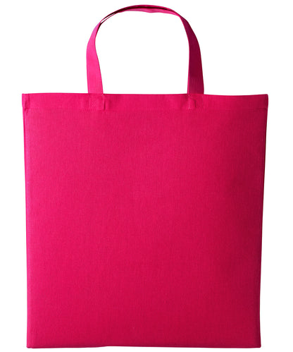 Nutshell® RL110 Cotton shopper short handle in Hot Pink