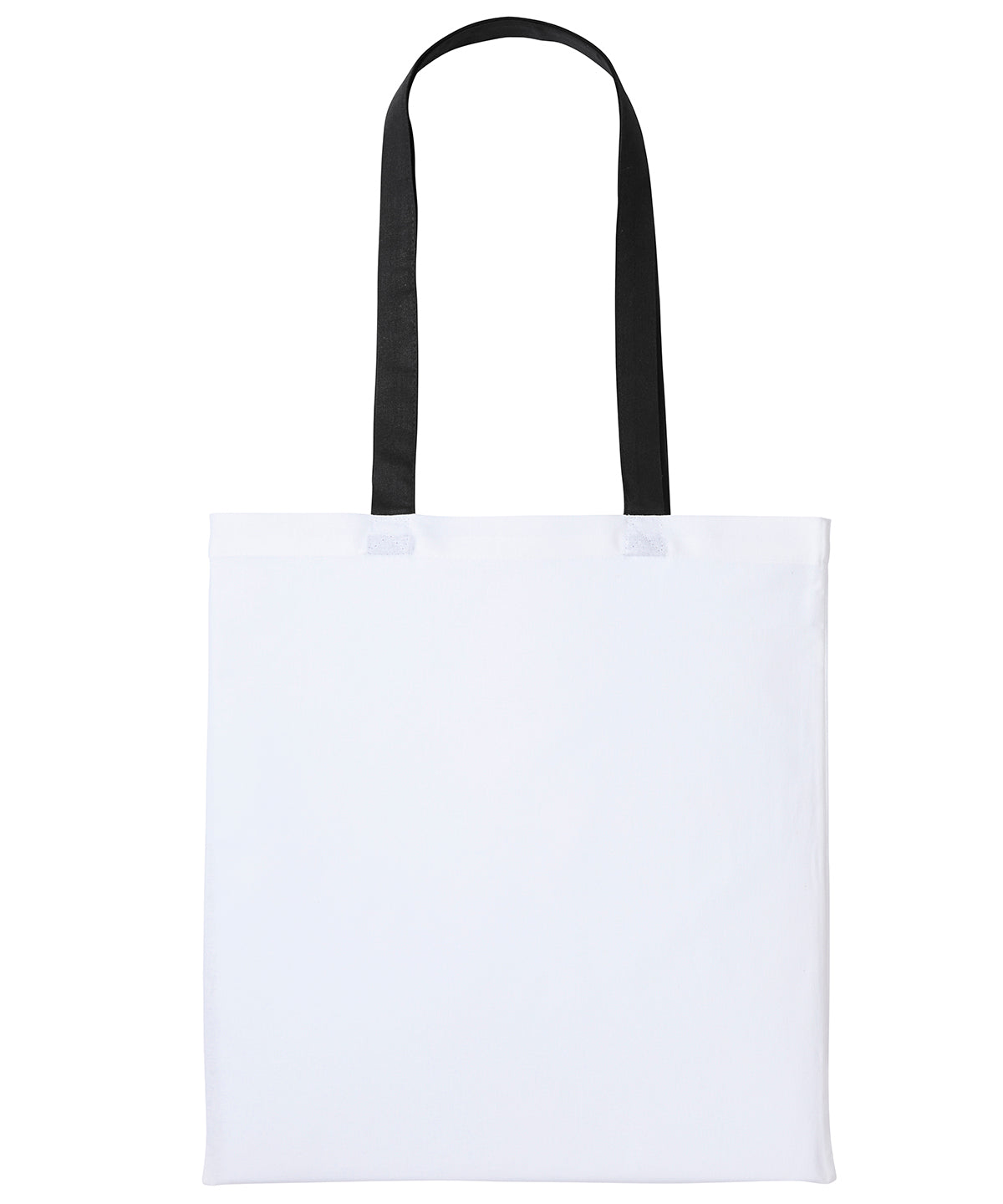 Nutshell® RL150 Varsity cotton shopper long handle in White/Black