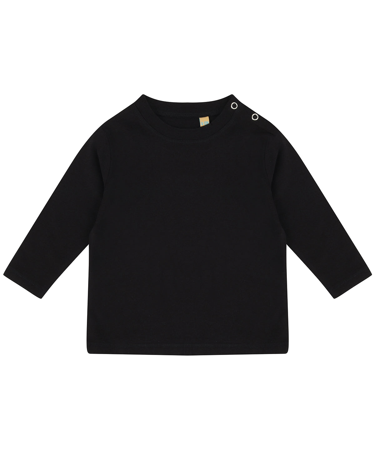 Larkwood LW21T Long-sleeved t-shirt in Black