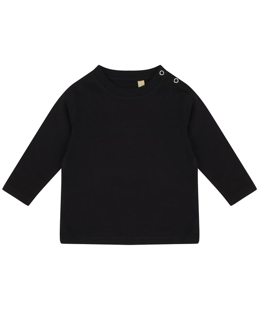 Larkwood LW21T Long-sleeved t-shirt in Black