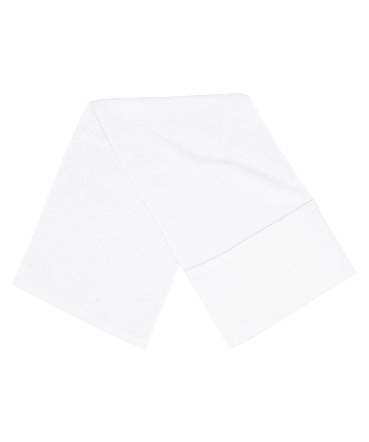 Towel City TC007 Luxury range pocket gym towel in White