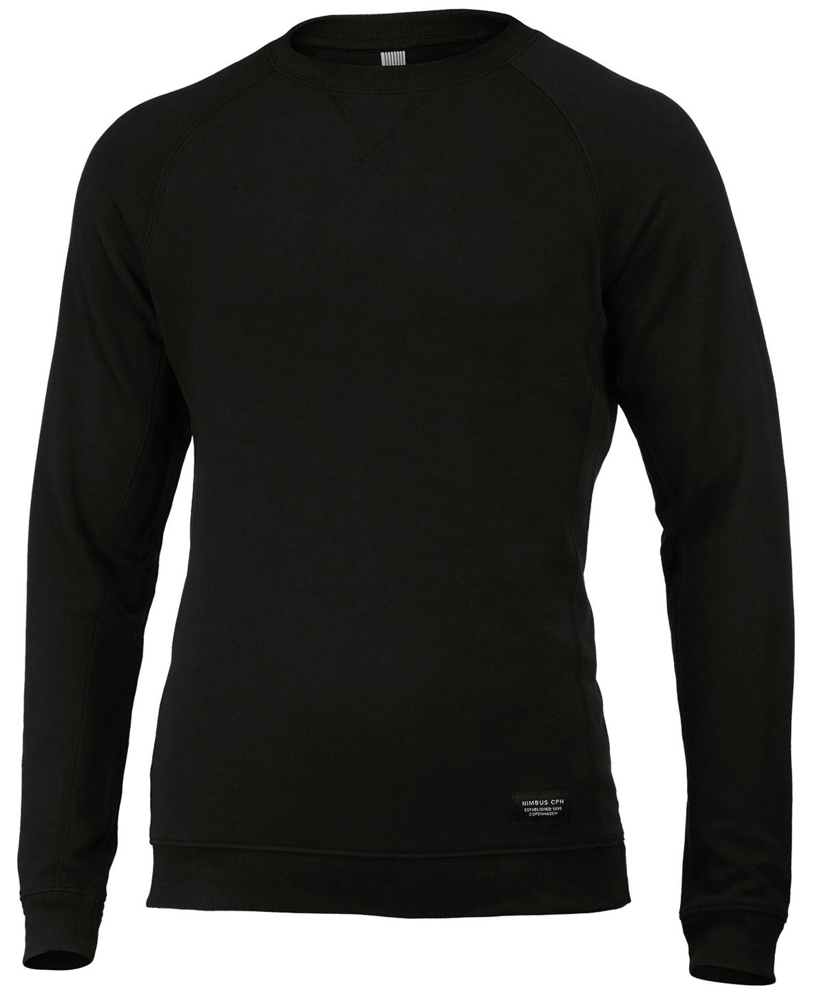 Nimbus NB87M Newport – luxury lightweight crewneck in Black